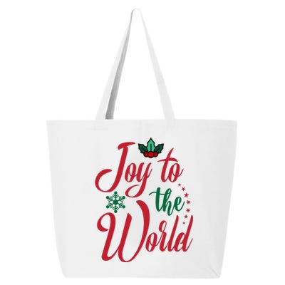 Joy To The World Christian Christmas Jesus Birth Gift 25L Jumbo Tote