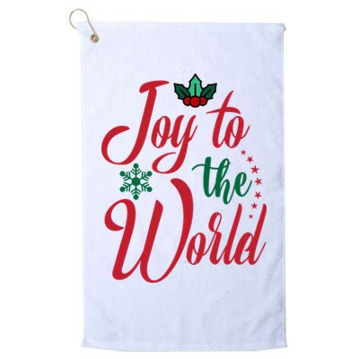 Joy To The World Christian Christmas Jesus Birth Gift Golf Towel