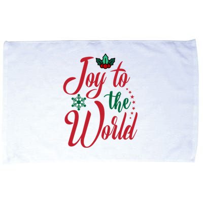 Joy To The World Christian Christmas Jesus Birth Gift Microfiber Hand Towel