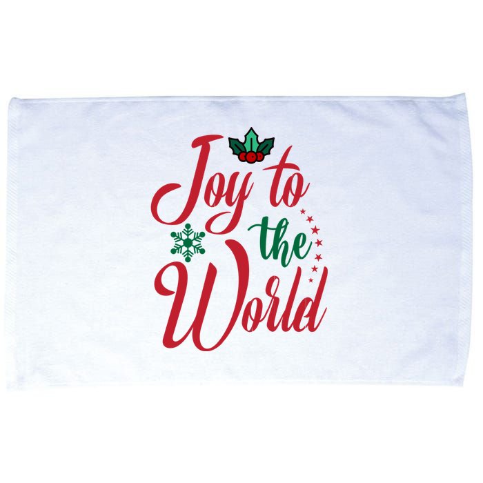 Joy To The World Christian Christmas Jesus Birth Gift Microfiber Hand Towel