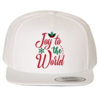 Joy To The World Christian Christmas Jesus Birth Gift Wool Snapback Cap