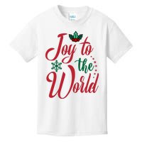 Joy To The World Christian Christmas Jesus Birth Gift Kids T-Shirt