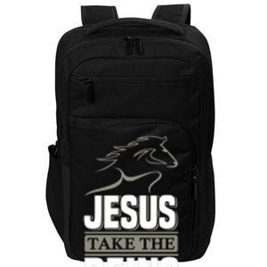 Jesus Take This Reins Impact Tech Backpack