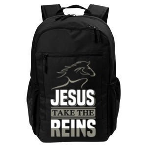 Jesus Take This Reins Daily Commute Backpack