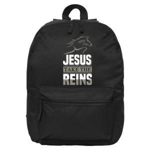 Jesus Take This Reins 16 in Basic Backpack