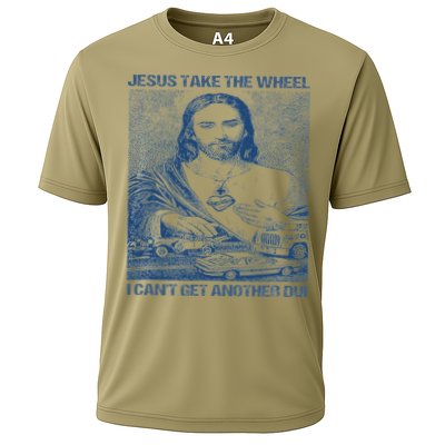 Jesus Take The Wheel I Cant Get Another Dui Cooling Performance Crew T-Shirt