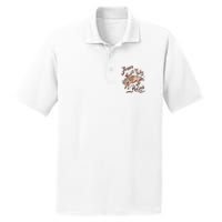 Jesus Take The Reins Vintage Cow PosiCharge RacerMesh Polo