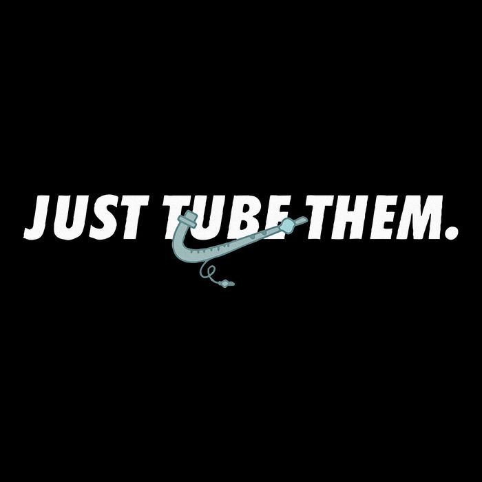 Just Tube Them Pulmonologist Respiratory Therapist Drawstring Bag