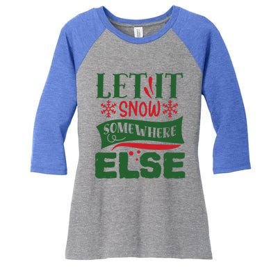 Joy To The World Festive Xmas Christmas Fashion Great Gift Women's Tri-Blend 3/4-Sleeve Raglan Shirt