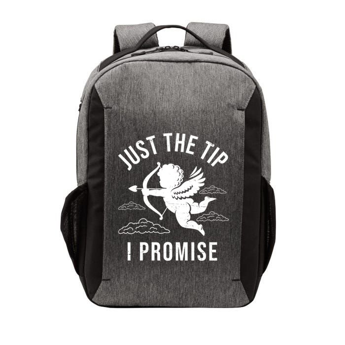 Just The Tip I Promise Funny Cupid Vector Backpack