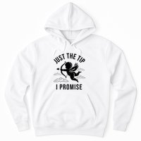 Just The Tip I Promise Funny Cupid Hoodie