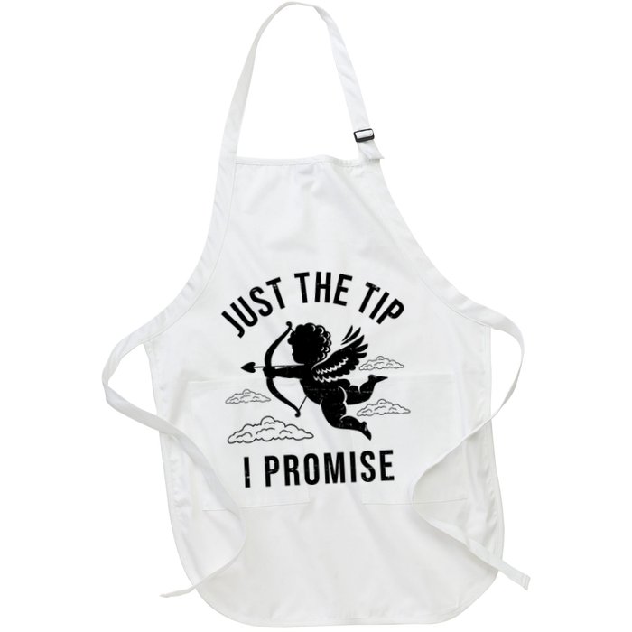 Just The Tip I Promise Funny Cupid Apron