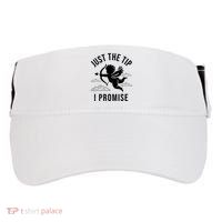 Just The Tip I Promise Funny Cupid Adult Drive Performance Visor