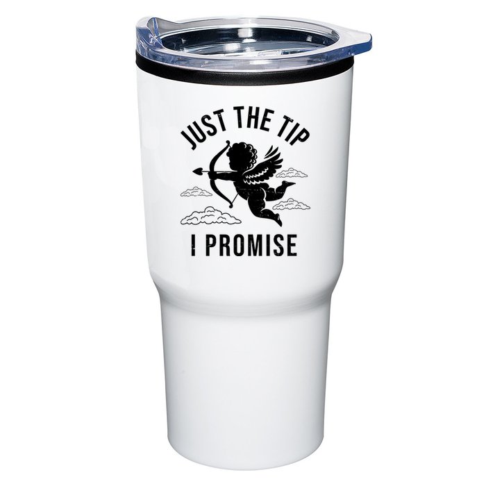 Just The Tip I Promise Funny Cupid Tumbler