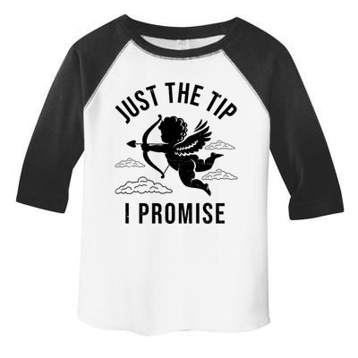 Just The Tip I Promise Funny Cupid Toddler Fine Jersey T-Shirt