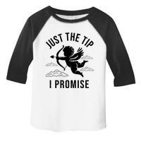 Just The Tip I Promise Funny Cupid Toddler Fine Jersey T-Shirt