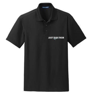 Just Tube Them Pulmonologist Respiratory Therapist Dry Zone Grid Polo