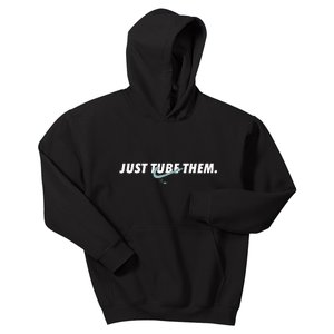 Just Tube Them Pulmonologist Respiratory Therapist Kids Hoodie