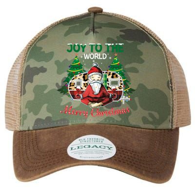 Joy To The World Merry Christmas Ugly Pajama Santa Xmas Great Gift Legacy Tie Dye Trucker Hat