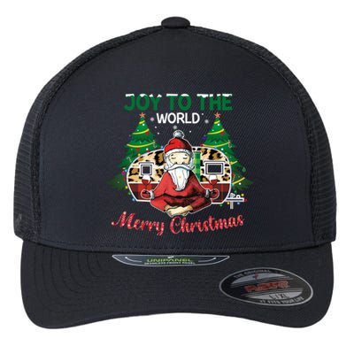 Joy To The World Merry Christmas Ugly Pajama Santa Xmas Great Gift Flexfit Unipanel Trucker Cap