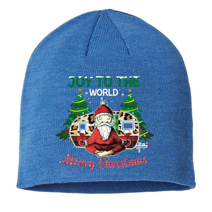 Joy To The World Merry Christmas Ugly Pajama Santa Xmas Great Gift Sustainable Beanie