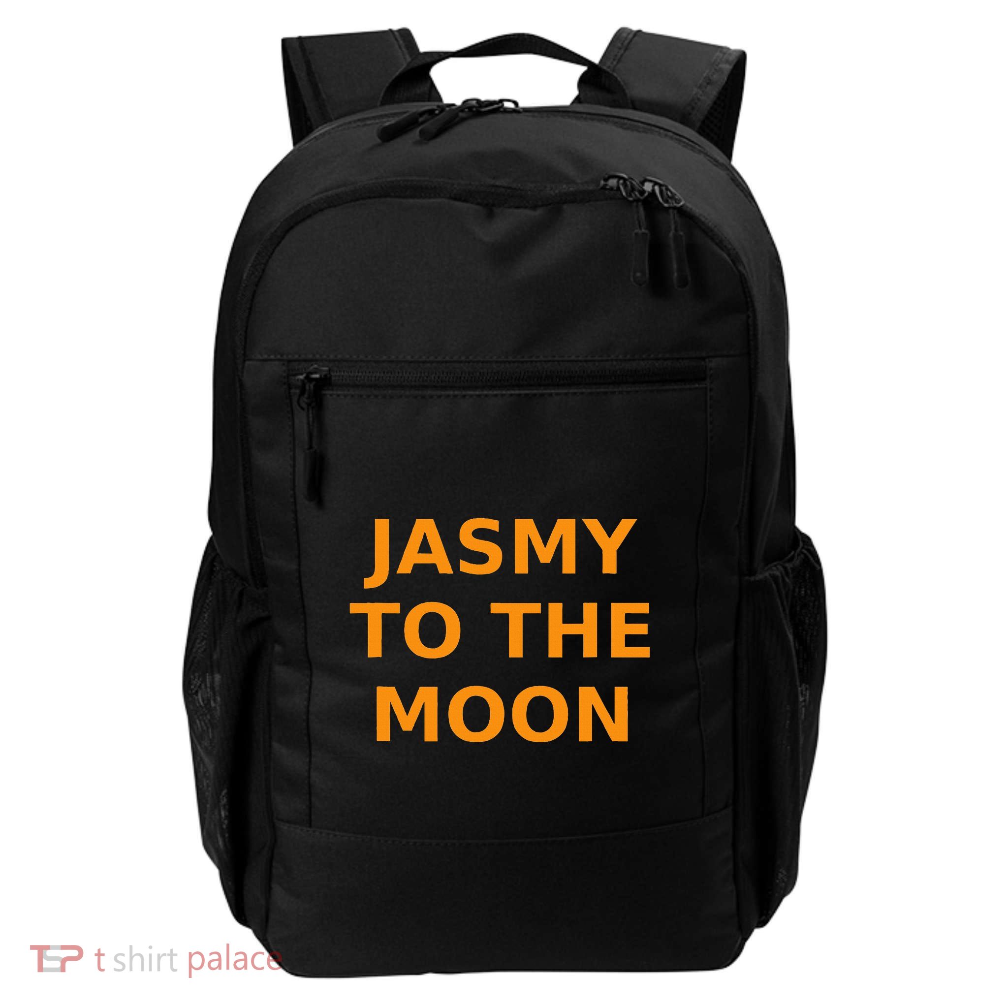 Jasmy To The Moon Daily Commute Backpack