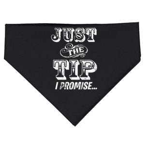 Just The Tip I Promise The Original Tattoo Artist USA-Made Doggie Bandana