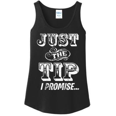 Just The Tip I Promise The Original Tattoo Artist Ladies Essential Tank