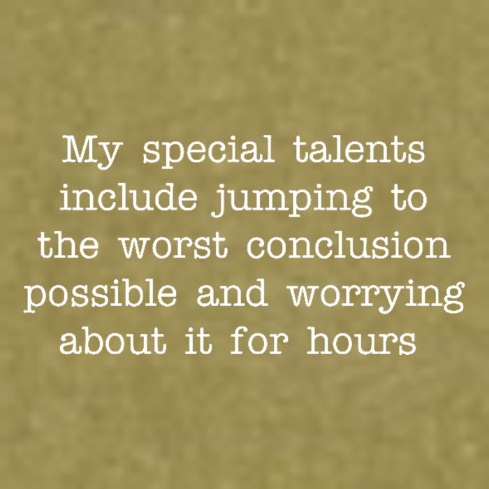 Jumping To The Worst Conclusion Possible Quote Garment-Dyed Women's Muscle Tee