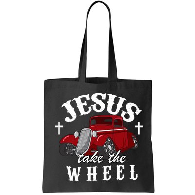 Jesus Take The Wheel Vintage Car Bag