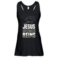 Jesus Take This Reins Ladies Essential Flowy Tank