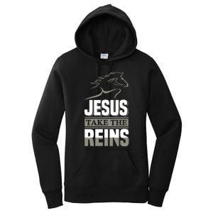 Jesus Take This Reins Women's Pullover Hoodie