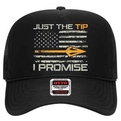 Just The Tip I Promise Funny Bow Hunter Archery Hunting Trucker Hat