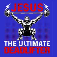 Jesus The Ultimate Deadlifter Buff Muscle Jesus Deadlift Gift 16 in Basic Backpack