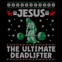 Jesus The Ultimate Deadlifter Christmas Ugly Sweater Cool Gift Mug