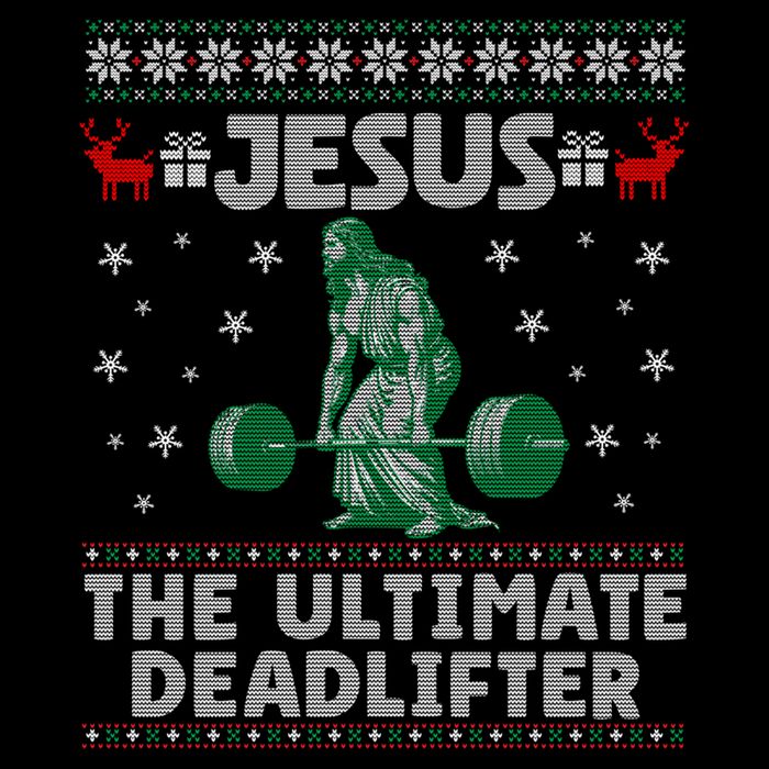 Jesus The Ultimate Deadlifter Christmas Ugly Sweater Cool Gift Mug