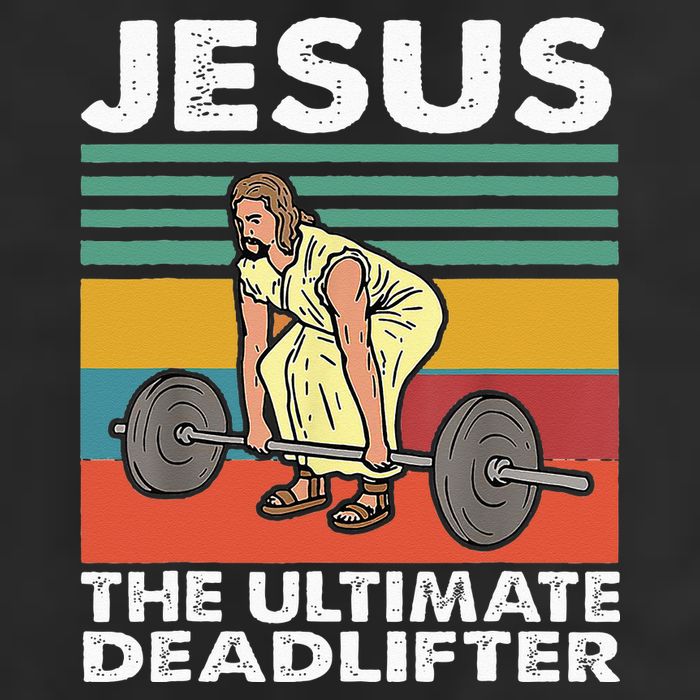 Jesus The Ultimate Deadlifter Funny Jesus Lifting Gym 11oz C Handle Ceramic Mug