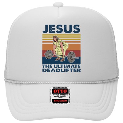 Jesus The Ultimate Deadlifter Funny Gym Bodybuliding Fitness Hat