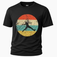 Javelin Throw Vintage Retro Track And Field Performance Shirt