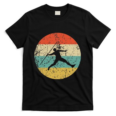 Javelin Throw Vintage Retro Track And Field T-Shirt