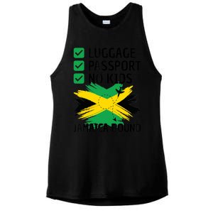 Jamaican Travel Vacation Outfit To Jamaica Wo Jamaica Ladies PosiCharge Tri-Blend Wicking Tank