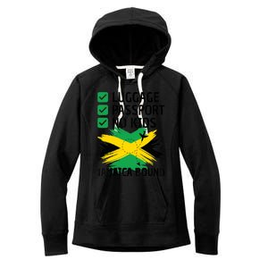 Jamaican Travel Vacation Outfit To Jamaica Wo Jamaica Women's Fleece Hoodie