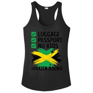 Jamaican Travel Vacation Outfit To Jamaica Wo Jamaica Ladies PosiCharge Competitor Racerback Tank