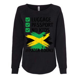 Jamaican Travel Vacation Outfit To Jamaica Wo Jamaica Womens California Wash Sweatshirt