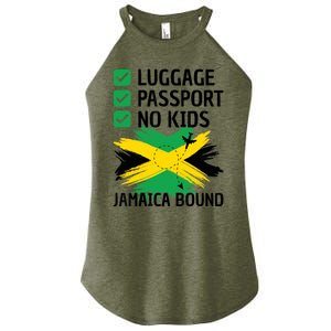 Jamaican Travel Vacation Outfit To Jamaica Wo Jamaica Women's Perfect Tri Rocker Tank