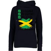 Jamaican Travel Vacation Outfit To Jamaica Wo Jamaica Womens Funnel Neck Pullover Hood