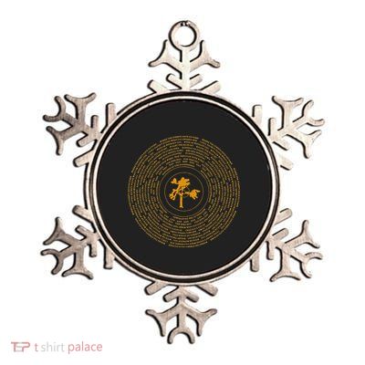 Joshua Tree Vinyl Metallic Star Ornament