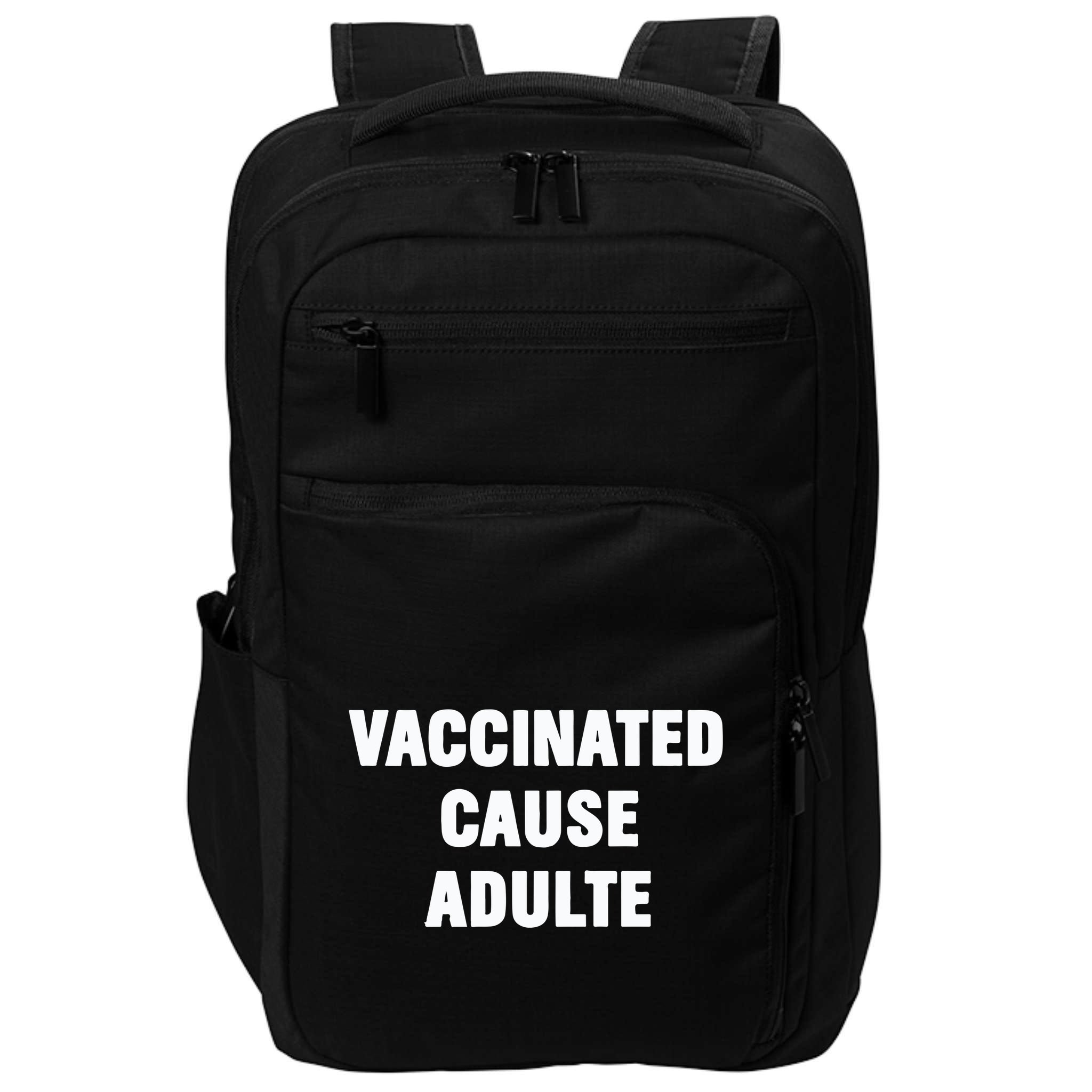 Justin Trudeau Vaccinated Cause Adults Impact Tech Backpack