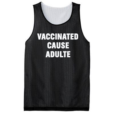 Justin Trudeau Vaccinated Cause Adults Mesh Reversible Basketball Jersey Tank