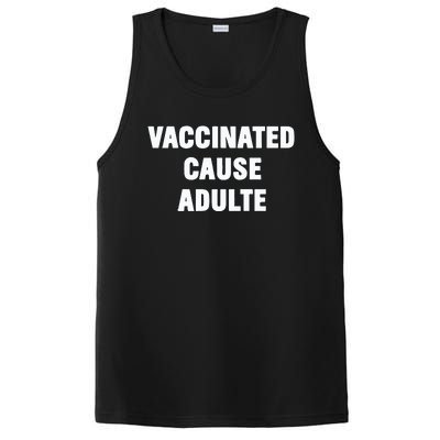 Justin Trudeau Vaccinated Cause Adults PosiCharge Competitor Tank